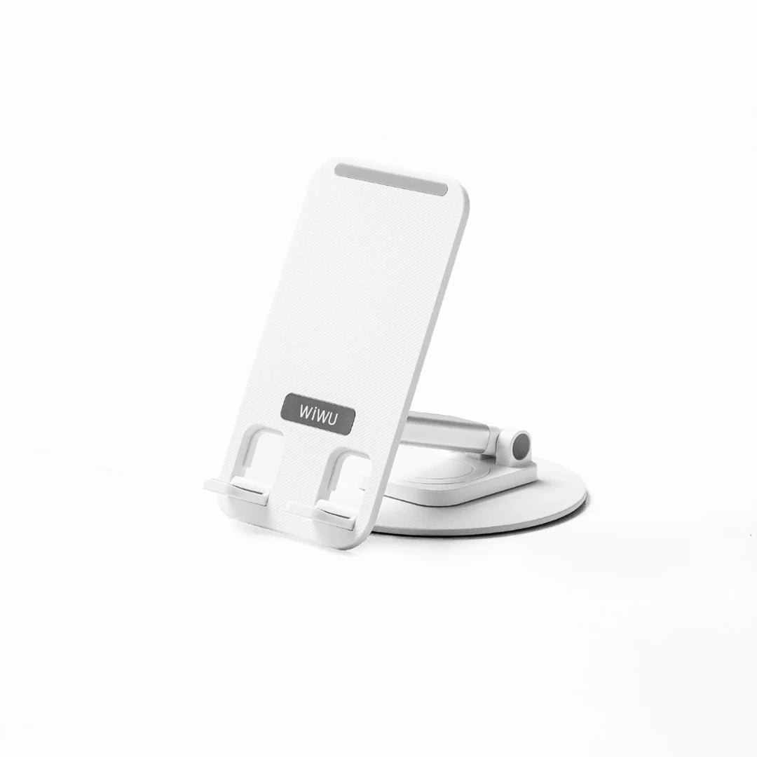 Soporte Rotativo de Escritorio WIWU 360° – Ajustable y Plegable