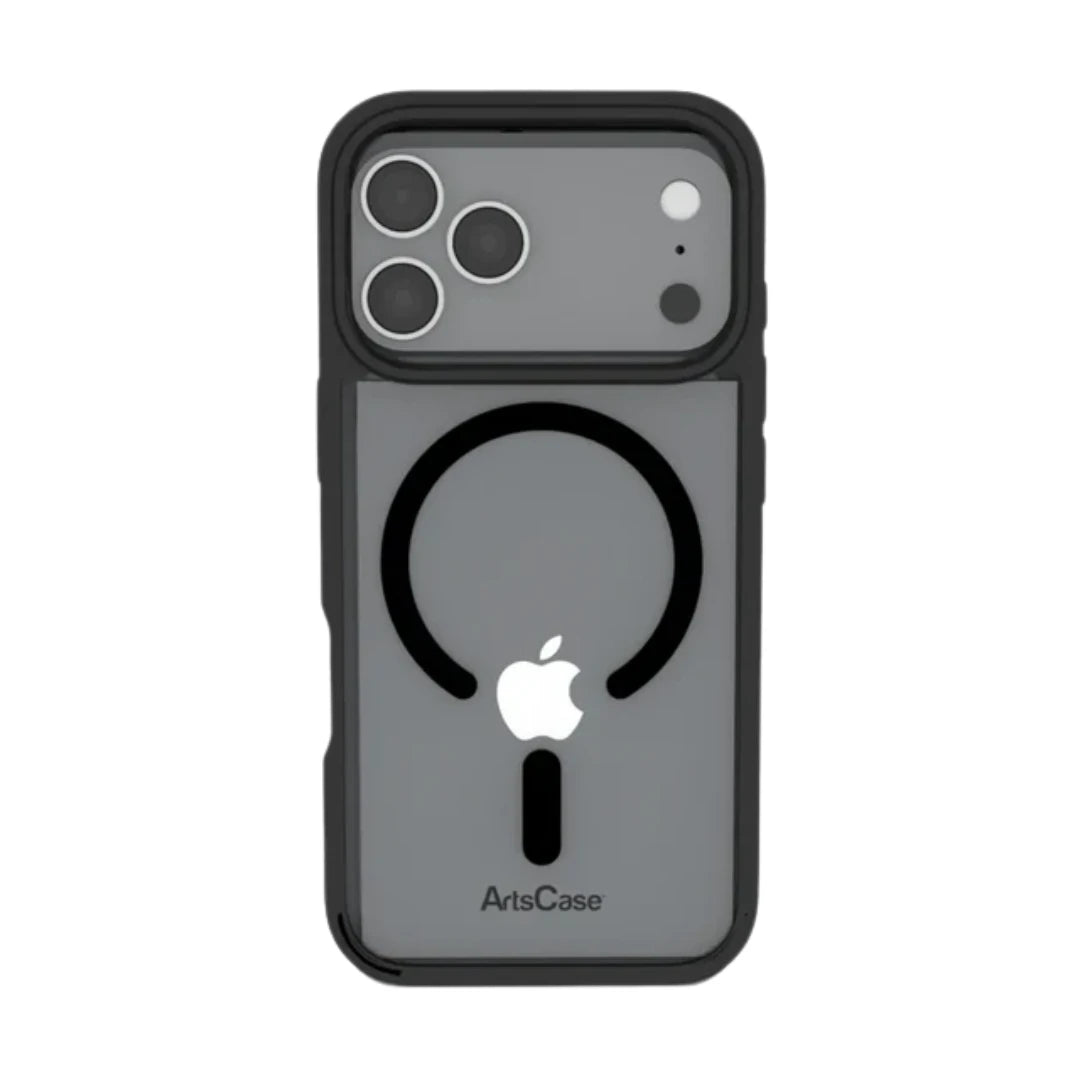 Funda Premium Artscase Negra para iPhone 17 Pro – MagSafe Impact Hybrid