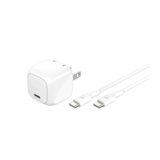 Belkin Cargador USB-C 30W Compacto | PD 3.1 / PPS