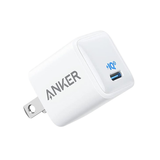 Adaptador Anker 20W PowerPort III USB-C 🔌 Compacto con Tecnología GaN