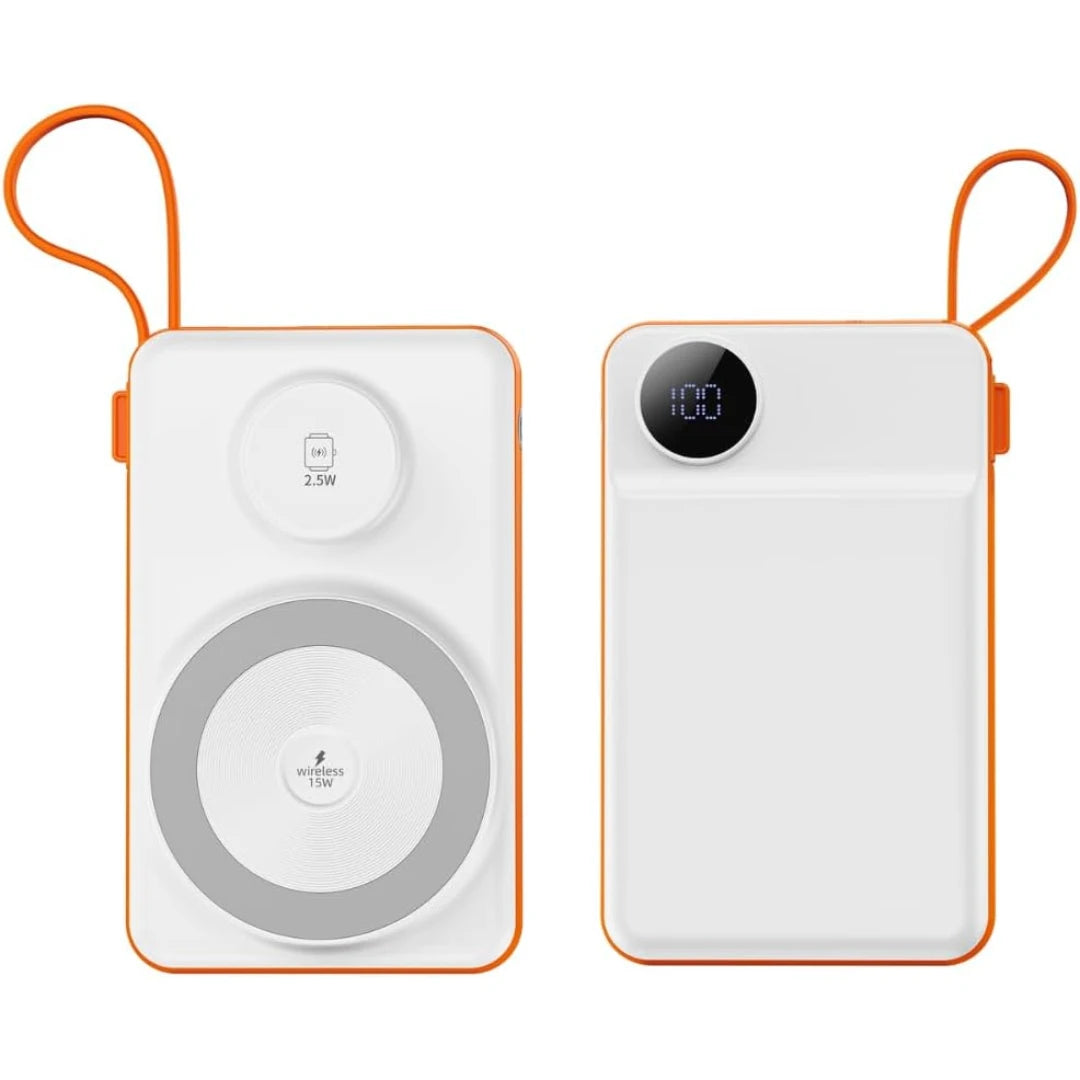 Power Bank WIWU Wi-P007 10.000 mAh 22.5W Magnético – Inalámbrico 2-en-1
