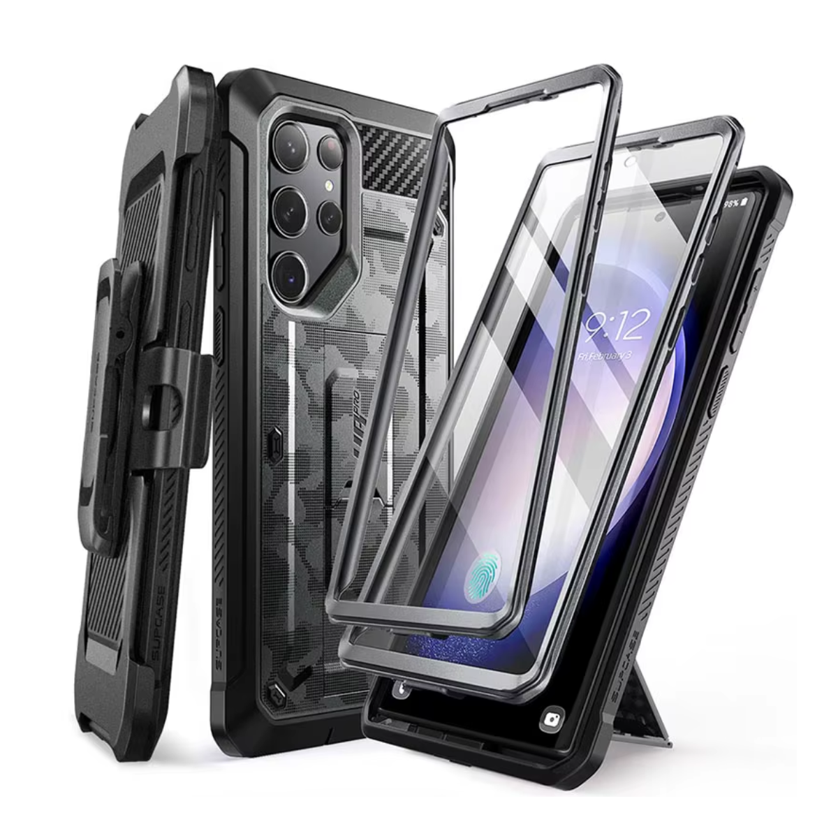 SUPCASE UB Pro Funda Galaxy S23 Ultra | Doble Capa + Clip + Protector Integrado 💪