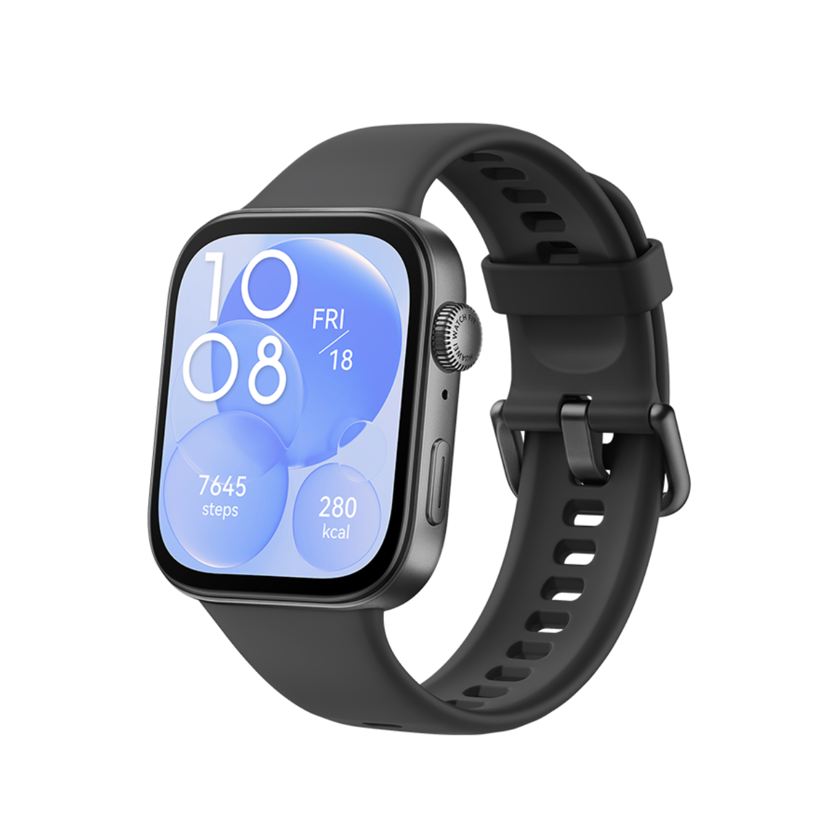 Smartwatch Huawei Watch Fit 3 Negro | Elegancia, Salud y Batería de Larga Duración