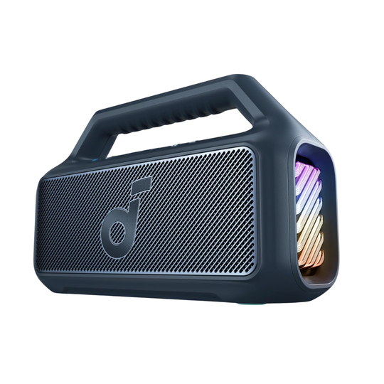 Soundcore Boom 2 de Anker, altavoz para exteriores, 80 W, subwoofer, BassUp 2.0