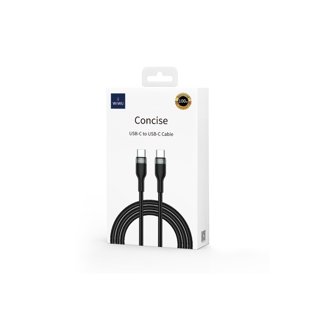 Cable WIWU Concise Tipo-C 100W – 1.2 Metros | Carga Super Rápida