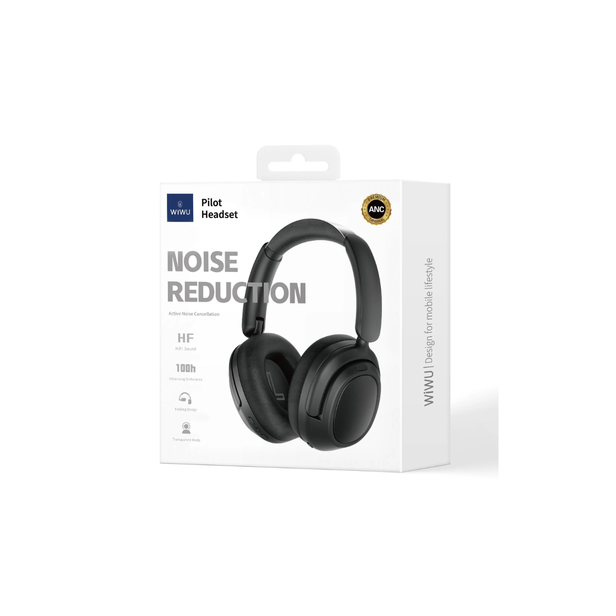 Diadema WIWU Pilot TD-03 | 100h de Batería y Cancelación de Ruido