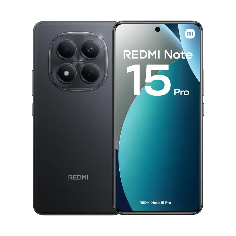 Celular Xiaomi Redmi Note 15 Pro 4G 256GB 8GB RAM Black