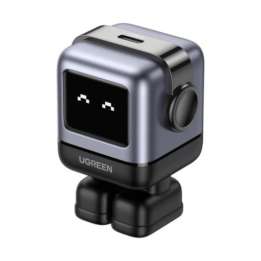 Adaptador Ugreen Nexode Robot 30w Usb-c Pd GaN Rápido Gris