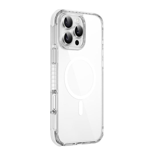 Funda WIWU iPhone 16 Pro Max Clear – iShield Pro con Carga Magnética MagSafe