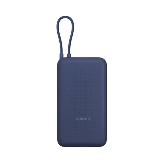 Xiaomi Power Bank 🔋 20000mAh 33W – Con cable integrado y carga turbo ⚡AZUL