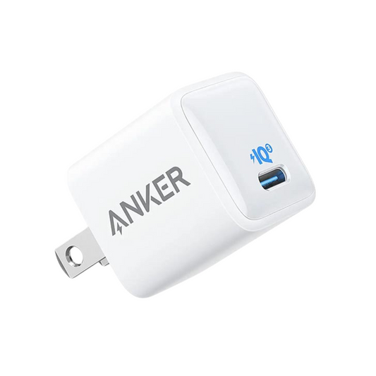 Adaptador Anker 20W PowerPort III USB-C 🔌 Compacto con Tecnología GaN