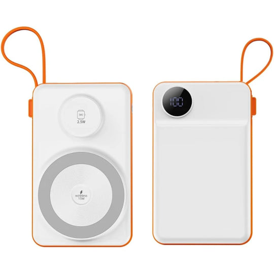 Power Bank WIWU Wi-P007 10.000 mAh 22.5W Magnético – Inalámbrico 2-en-1