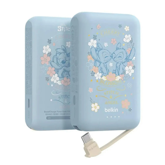 Power Bank Belkin 10.000 mAh 20W Ultra Compacta Disney (Stitch)