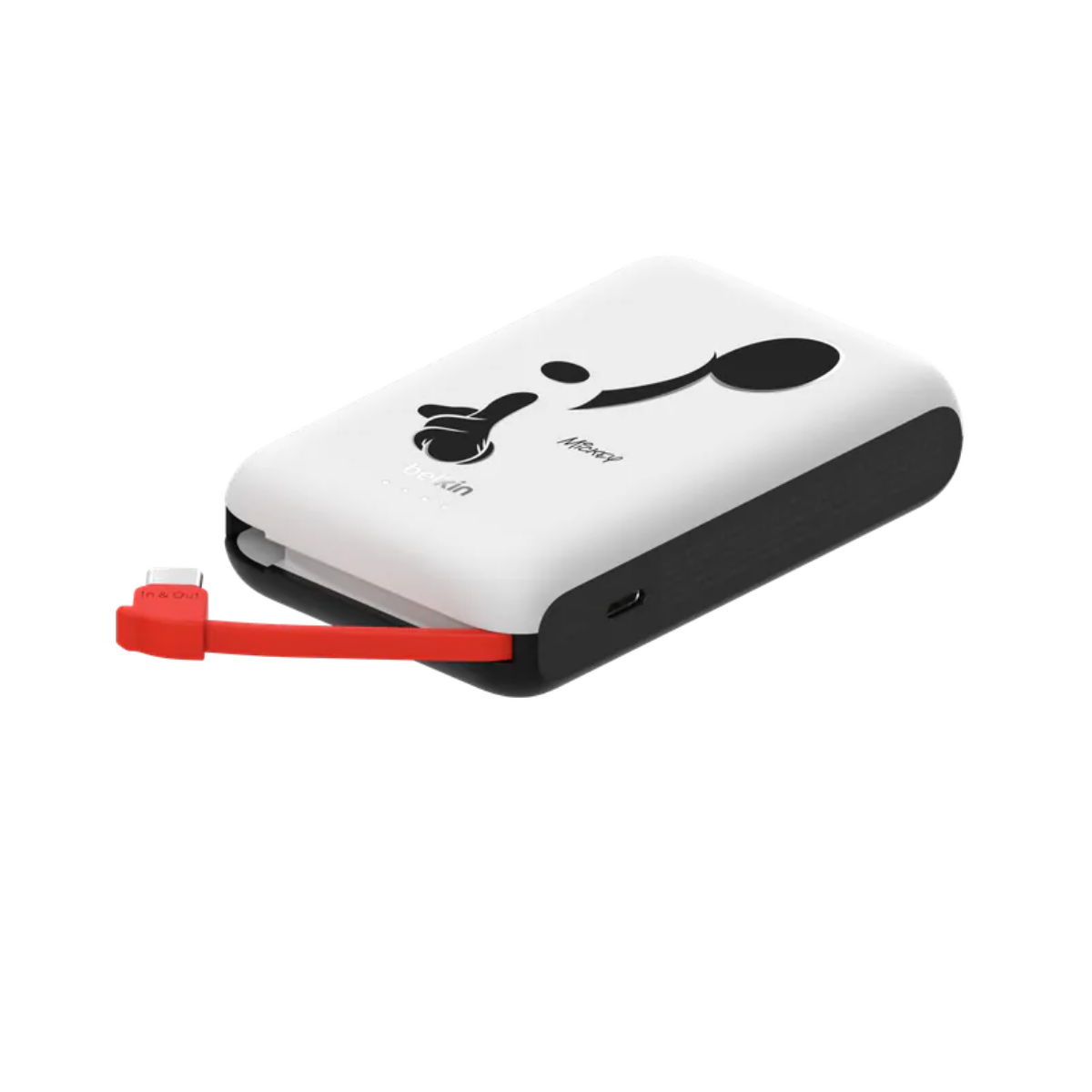 Power Bank Belkin 10000mAh 20W PD Cable USB-C Integrado Mickey Mouse