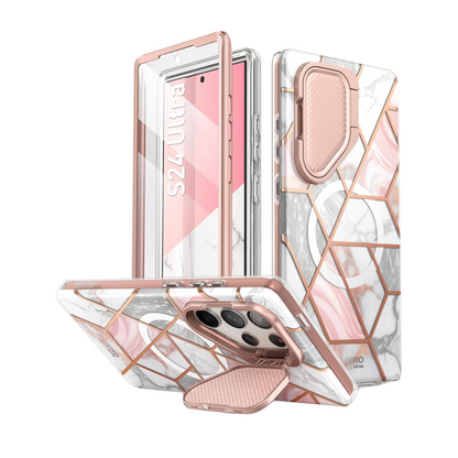 Estuche i-Blason Cosmo MagSafe Samsung Galaxy S24 Ultra | Protección Marble