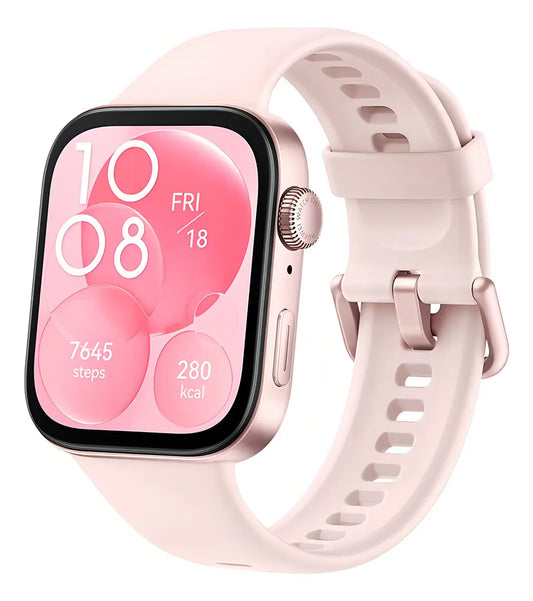 Smartwatch Huawei Watch Fit 3 Rosa | Elegancia, Salud y Batería de Larga Duración