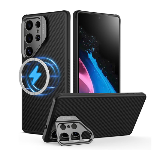 Estuche Nillkin Carbo Pro Magsafe Para Samsung S25 Ultra