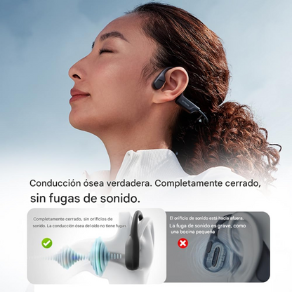 Auriculares de conducción Osea de aire abierto Bluetooth 5.3