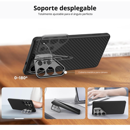 Estuche Nillkin Carbo Pro Magsafe Para Samsung S25 Ultra
