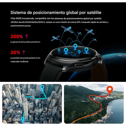 ⌚ Mibro Watch Lite3 Pro  Plateado – AMOLED 1,32” + GPS + 150 modos deportivos (Copia)