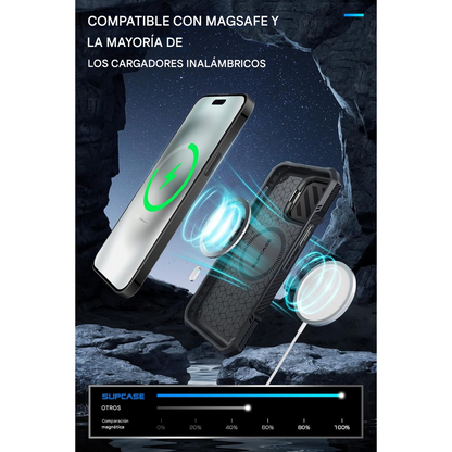 Estuche Protector Compatible MagSafe para iPhone 13/14/15/16E | Protección Total