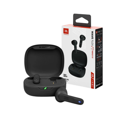 Audífonos JBL Wave Flex – Sonido profundo y comodidad duradera