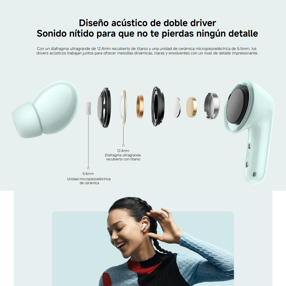 Redmi Buds 6 – Potencia tu sonido, libérate del ruido