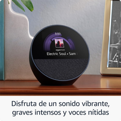 Alexa Echo Spot ✨| Pantalla Inteligente + Sonido Premium 🎶