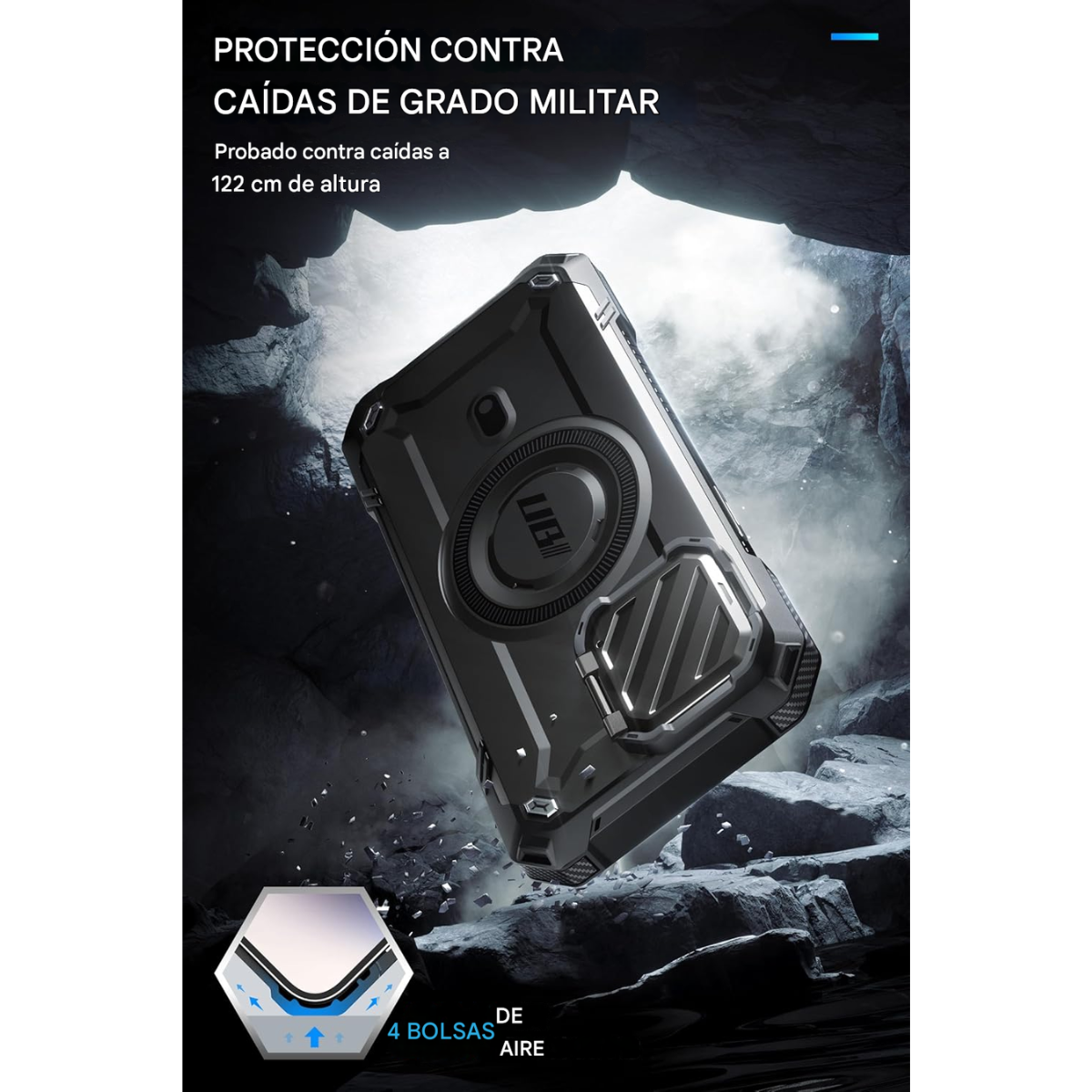 Estuche Protector Compatible MagSafe para iPhone 13/14/15/16E | Protección Total