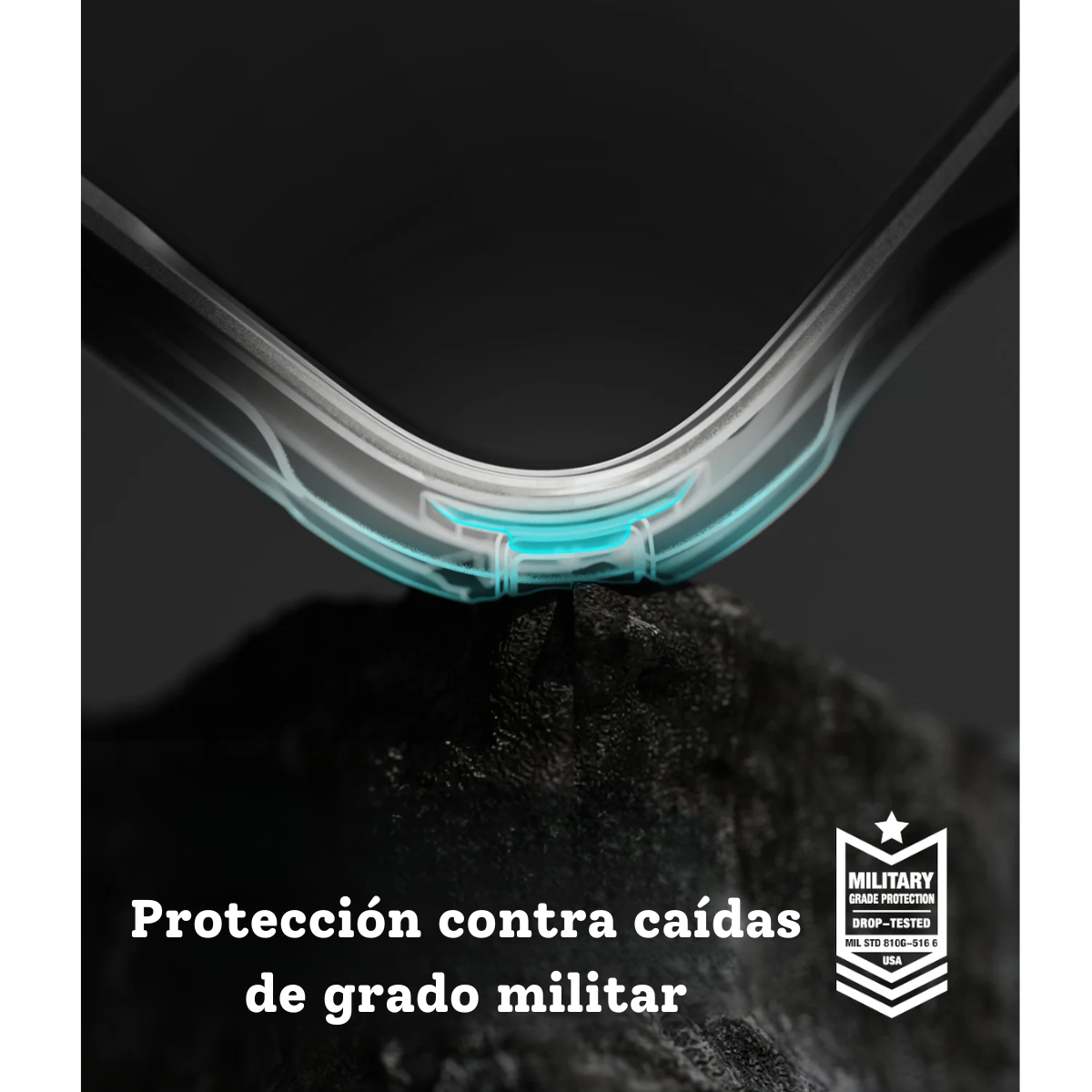 Estuche Ringke Fusion X Galaxy S25 Ultra | Transparente + Protección Militar