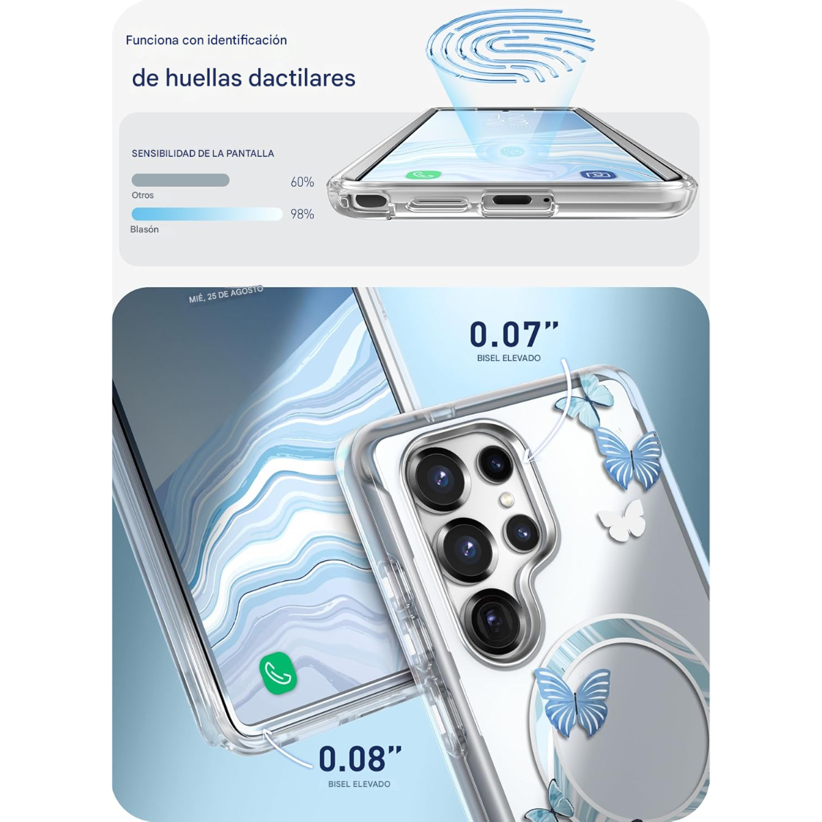 Estuche i-Blason Cosmo MagSafe Samsung Galaxy S25 Ultra | Protección