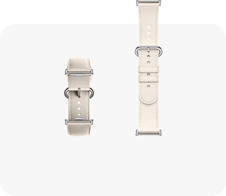 Xiaomi Quick Release Strap Blanco Crema – Correa Compatible Band 8/9 Pro & Watch 4/5