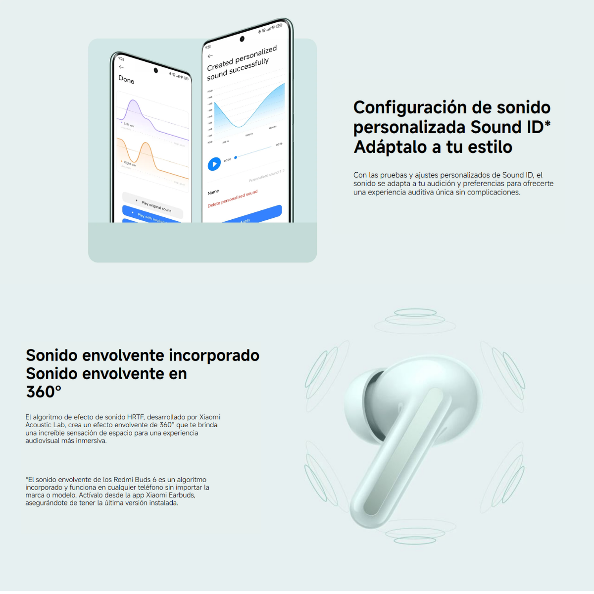 Redmi Buds 6 – Potencia tu sonido, libérate del ruido