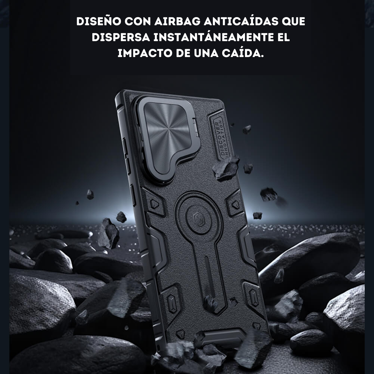 Estuche Nillkin CamShield Armor Samsung Galaxy S24 Ultra | Protección Militar