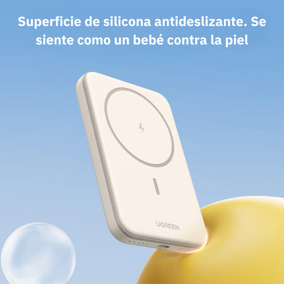 Power Bank Magnético UGREEN 5000mAh 🔋 | Compacto, Seguro y Siempre Contigo
