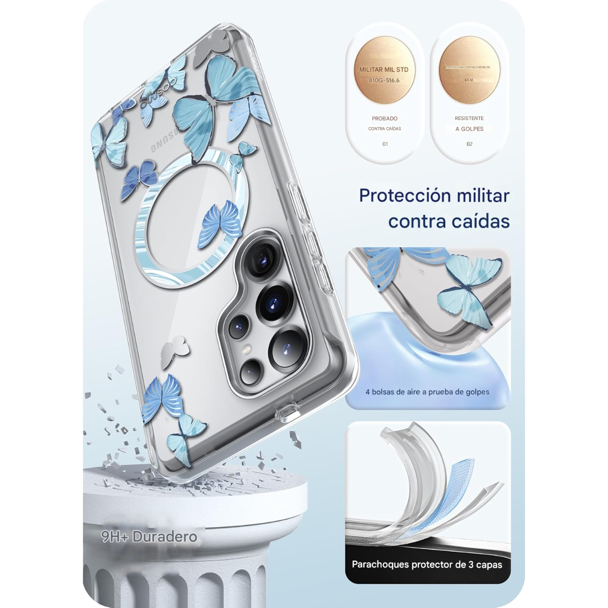 Estuche i-Blason Cosmo MagSafe Samsung Galaxy S25 Ultra | Protección