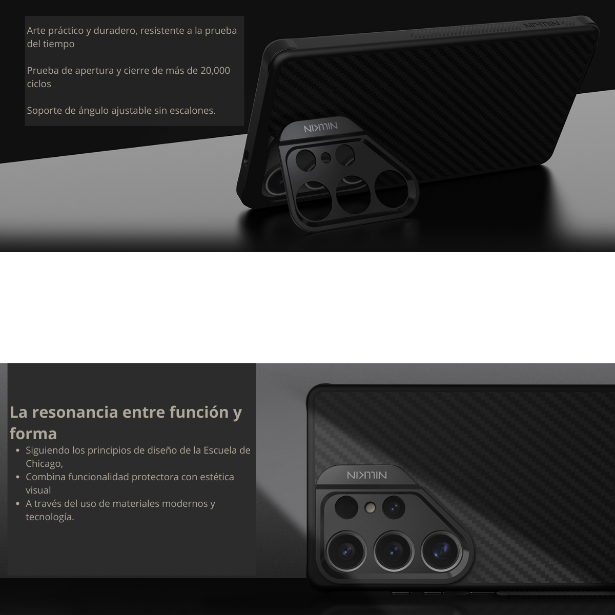 Estuche Nillkin Carbo Pro Magsafe Para Samsung S25 Ultra