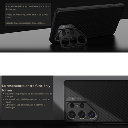 Estuche Nillkin Carbo Pro Magsafe Para Samsung S25 Ultra