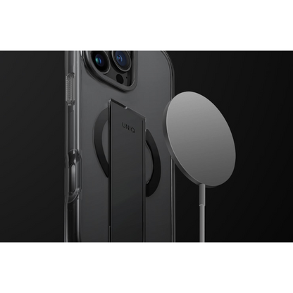 Estuche UNIQ Heldro Max iPhone 16 Pro Max 📱 Protección Premium Antigolpes Black