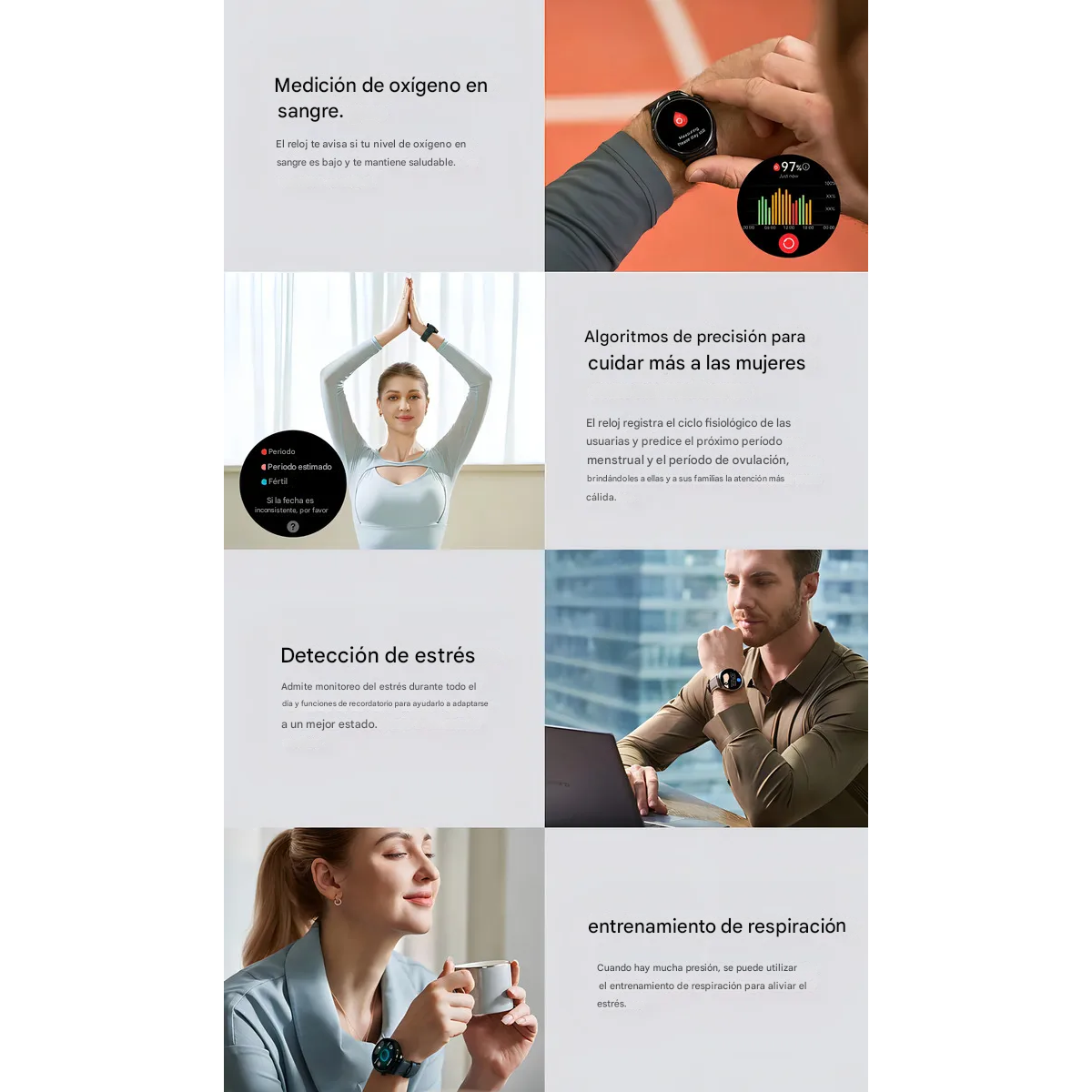 ⌚ Mibro Watch Lite3 Pro  Plateado – AMOLED 1,32” + GPS + 150 modos deportivos (Copia)