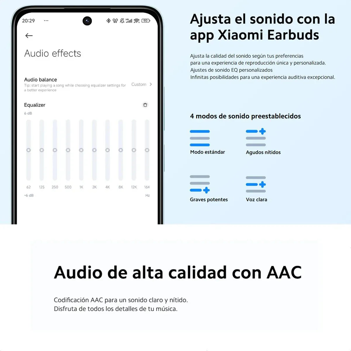 Redmi Buds 6 Lite Azul – Sonido Premium + Cancelación de Ruido 40 dB 🎧