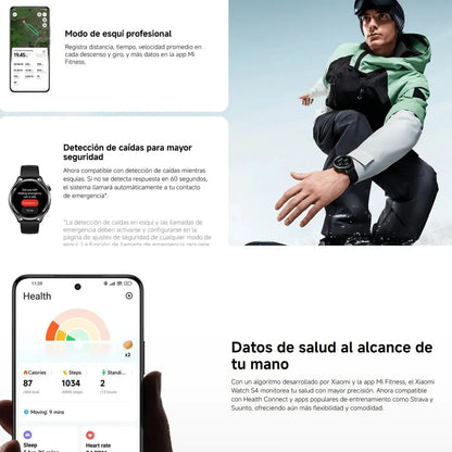 Xiaomi Watch S4 – Pantalla AMOLED 1,43″, Estilo Premium ⌚