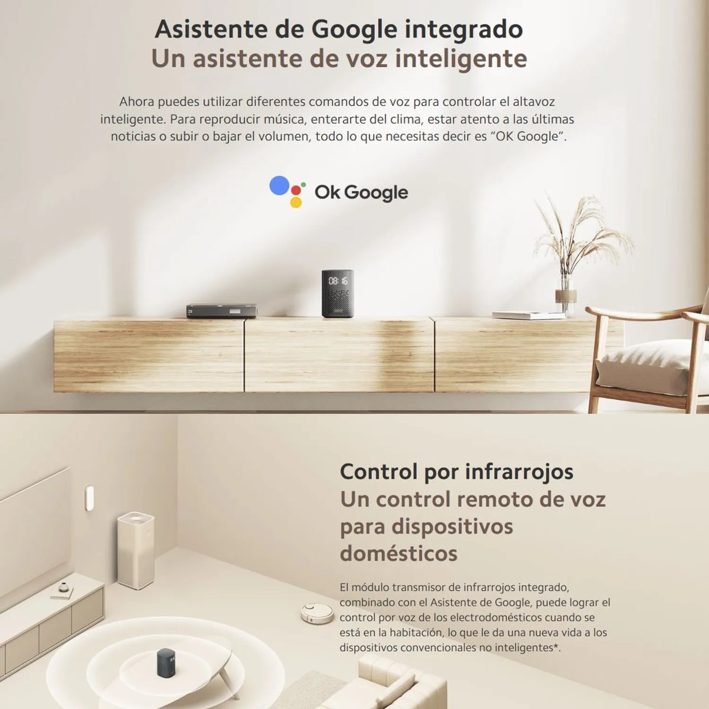 Xiaomi Smart Speaker IR Control 🎵 | Sonido DTS + Asistente de Voz 🎙️