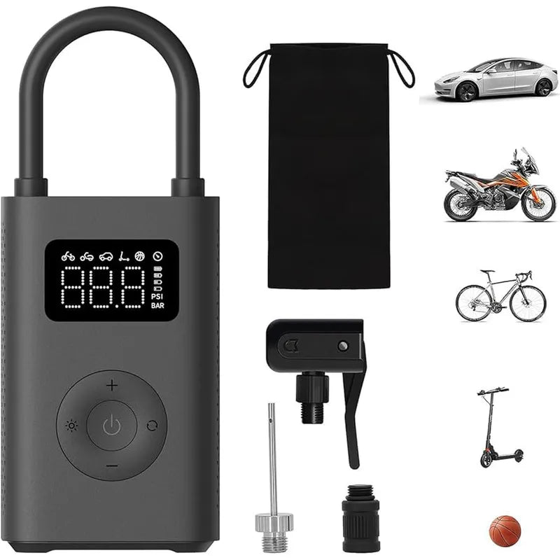 Xiaomi Air Compressor 2 de Aire Portátil Premium – 150 PSI, LED Digital